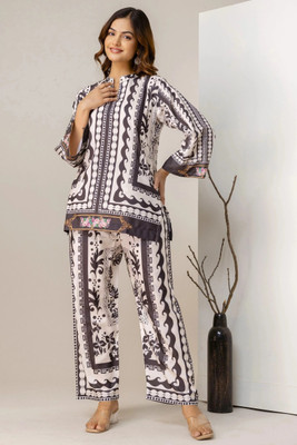 Floressa Top Palazzos Co-ords Set