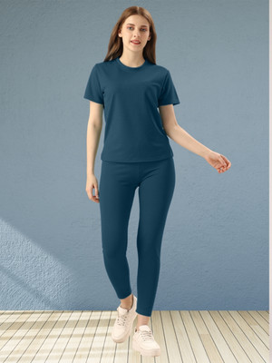 DE TRENDZ Tshirt Pant Western Set