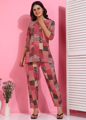 JustHer Top Pant Co-ords Set