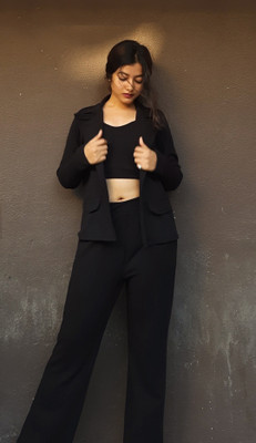 Selvia Tunic Pant Co-ords Set with Blazer