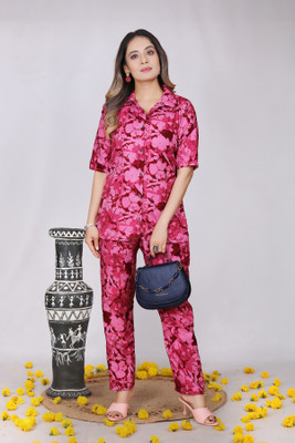 dharmanandan creation Shirt Pant Co-ords Set