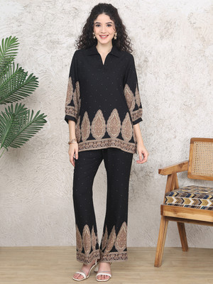 Claura Tunic Palazzos Co-ords Set