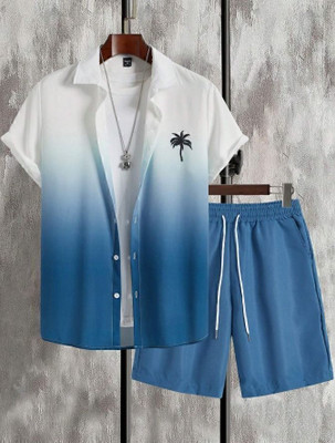 Manamrut Shirt Regular Shorts Co-ords Set