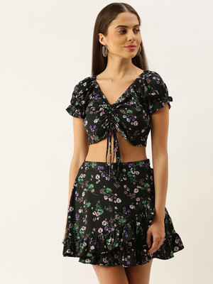Berrylush Top Skirt Co-ords Set