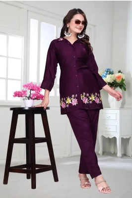SHIVAY NAND FASHION Top Pant Co-ords Set
