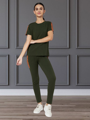 DTR FASHION Tshirt Pant Western Set