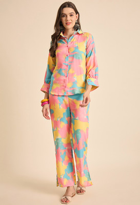 SheWill Shirt Pant Co-ords Set