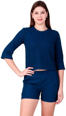 KLASY Top Chino Shorts Co-ords Set