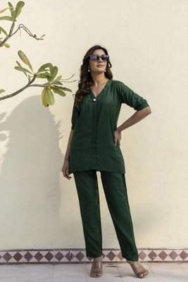 RJ ENTERPRISE Tunic Pant Co-ords Set