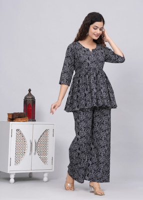 Dinaya Top Pant Co-ords Set