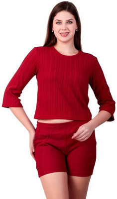 KLASY Top Chino Shorts Co-ords Set