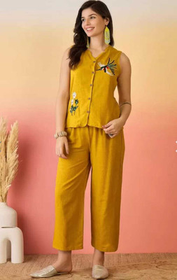 Ramyka Top Palazzos Co-ords Set