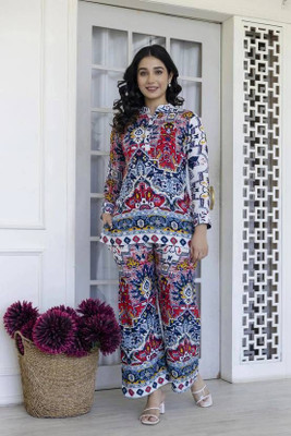 RJ ENTERPRISE Tunic Palazzos Co-ords Set