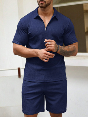 Vogaan Self Design Men Track Suit