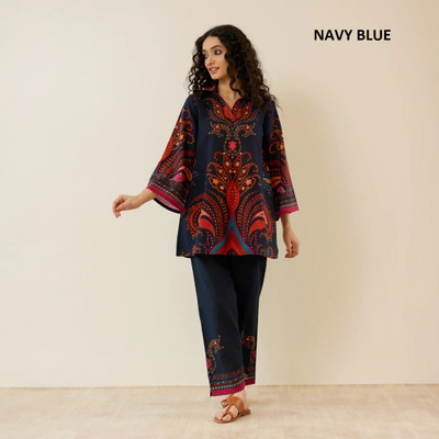 TATHASTU SILK Tunic Pant Co-ords Set