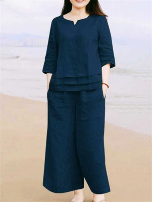 Ramyka Top Palazzos Co-ords Set