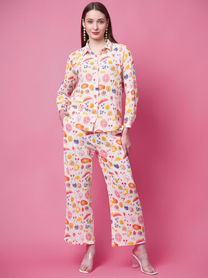 Azzurra Shirt Pant Co-ords Set