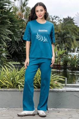 one sky Tshirt Pant Co-ords Set