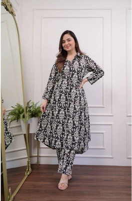 Tanishbiz Women Kurta Pant Set