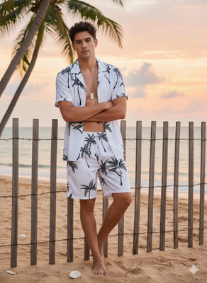 indyanvastra Shirt Regular Shorts Co-ords Set