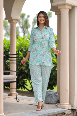 Bairaj Tshirt Palazzos Co-ords Set