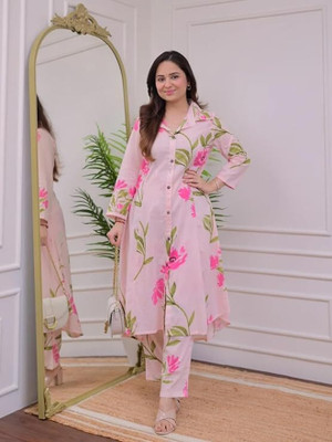CHARVI CREATION Tunic Palazzos Co-ords Set