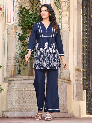 VIBE VISION Top Pant Co-ords Set