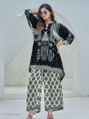 KAFTANIZE Tunic Palazzos Co-ords Set
