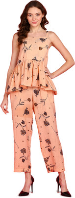 Crazeis Tunic Palazzos Co-ords Set