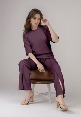 ZYNSY Top Palazzos Co-ords Set