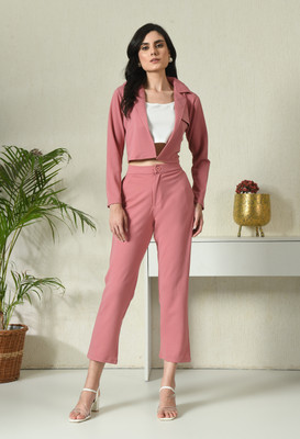 EUPHORIA WARDROBE Top Pant Western Set with Blazer