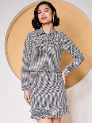 ZUMMER Shirt Skirt Co-ords Set
