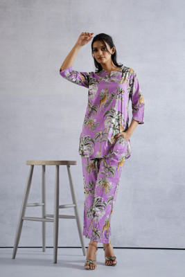 Flavia Creation Top Pant Co-ords Set