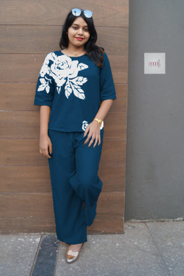 NAIDA Top Palazzos Co-ords Set