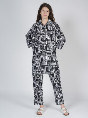 Style 98 Shirt Palazzos Co-ords Set