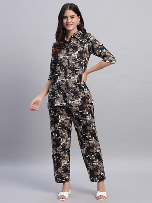 ROSEMELON Shirt Palazzos Co-ords Set
