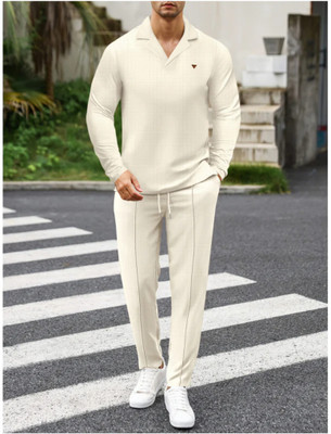 Chrome & Coral Tshirt Pant Co-ords Set