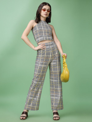 PURVAJA Top Palazzos Co-ords Set