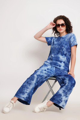 Stem Rope Top Palazzos Co-ords Set