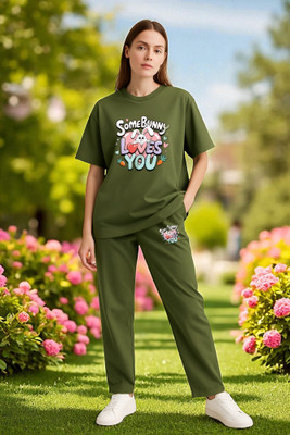Elvia Tshirt Pant Co-ords Set