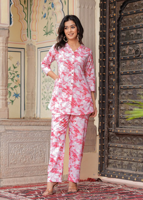 Rani Prints Women Ethnic Top Pant Set