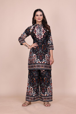 sthreevastra Top Palazzos Co-ords Set