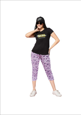 Monisha Plus Tshirt Pant Western Set