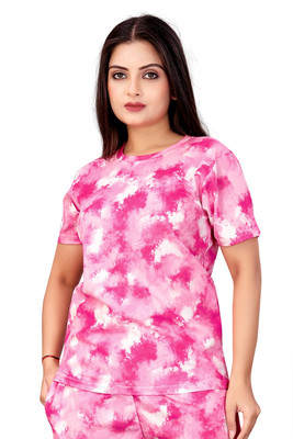 A K FASHION Tshirt Pant Co-ords Set