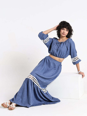 SHOWOFFFF Top Skirt Co-ords Set