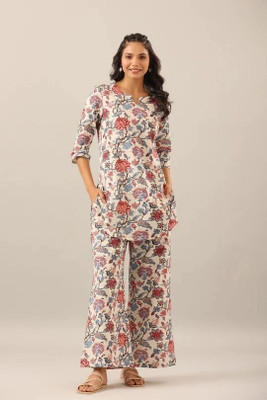 Leriya Fashion Tunic Pant Co-ords Set