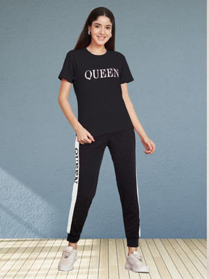 DE TRENDZ Tshirt Pant Western Set