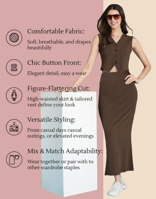 Selvia Top Skirt Co-ords Set