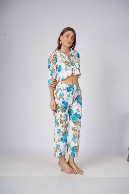 AMORE CREATION Top Palazzos Western Set