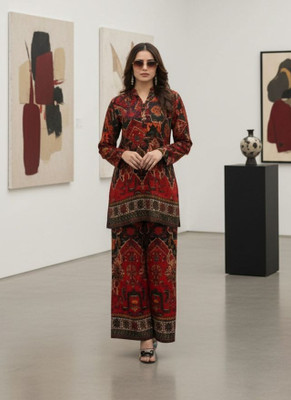 RJ ENTERPRISE Tunic Palazzos Co-ords Set